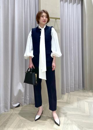 ROPÉ(ロペ) / 【高評価】【神崎恵さんコラボ】ボウタイブラウス