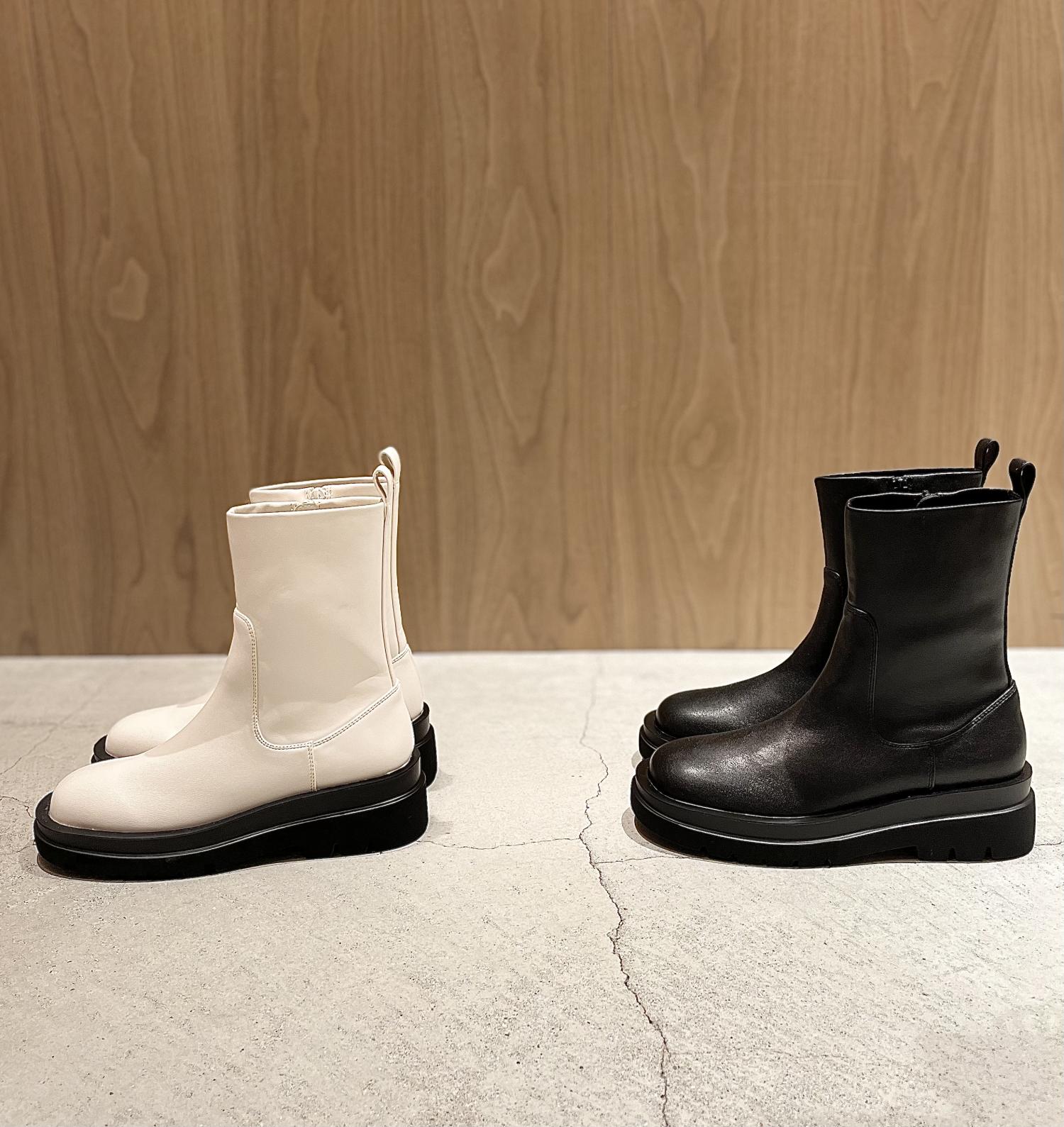 Adam et Ropeトラックソールストレッチブーツ