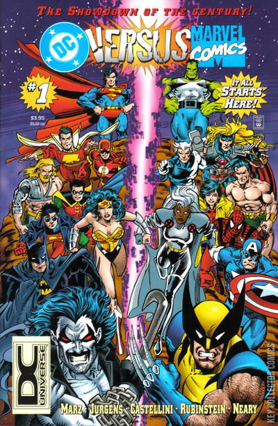 DC Versus Marvel Comics by DC/Marvel | Key Collector Comics