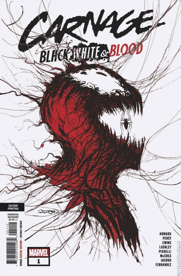 Carnage: Black, White and Blood by Marvel | Key Collector Comics