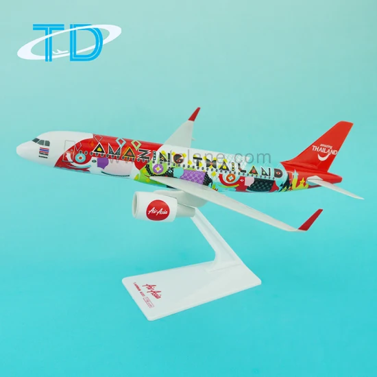 Airbus A320neo 1/150 Air Asia (amazing) 26cm Business Airplane