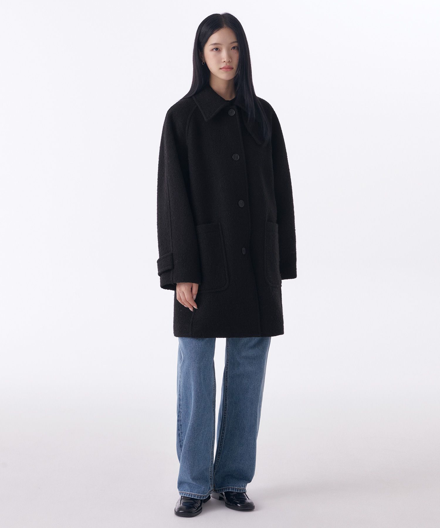 MUSINSA公式 | MUSINSA STANDARD WOMAN ウィメンズウールブレンドブー