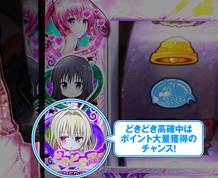 とらぶるダークネス スマスロ】チャンス目によるCZ抽選（どきどき