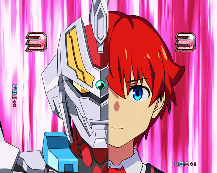 スマパチ SSSS.GRIDMAN】通常時のリーチ演出・信頼度