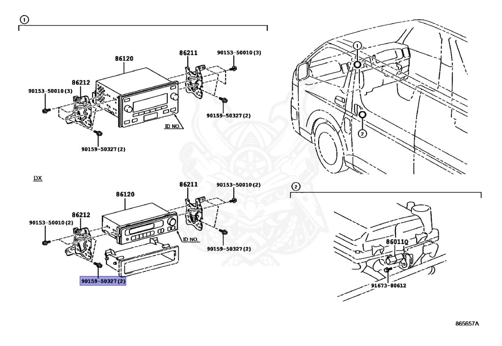 90159-50327 - Toyota - Screw - Nengun Performance
