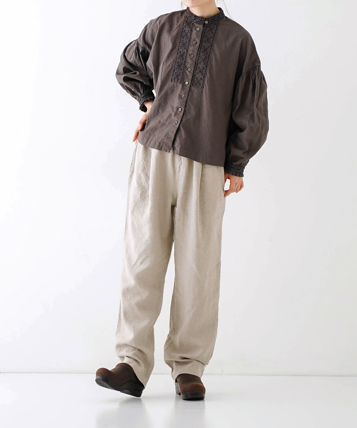 リネンタックイージーパンツ｜nest Robe / CONFECT ONLINE SHOP