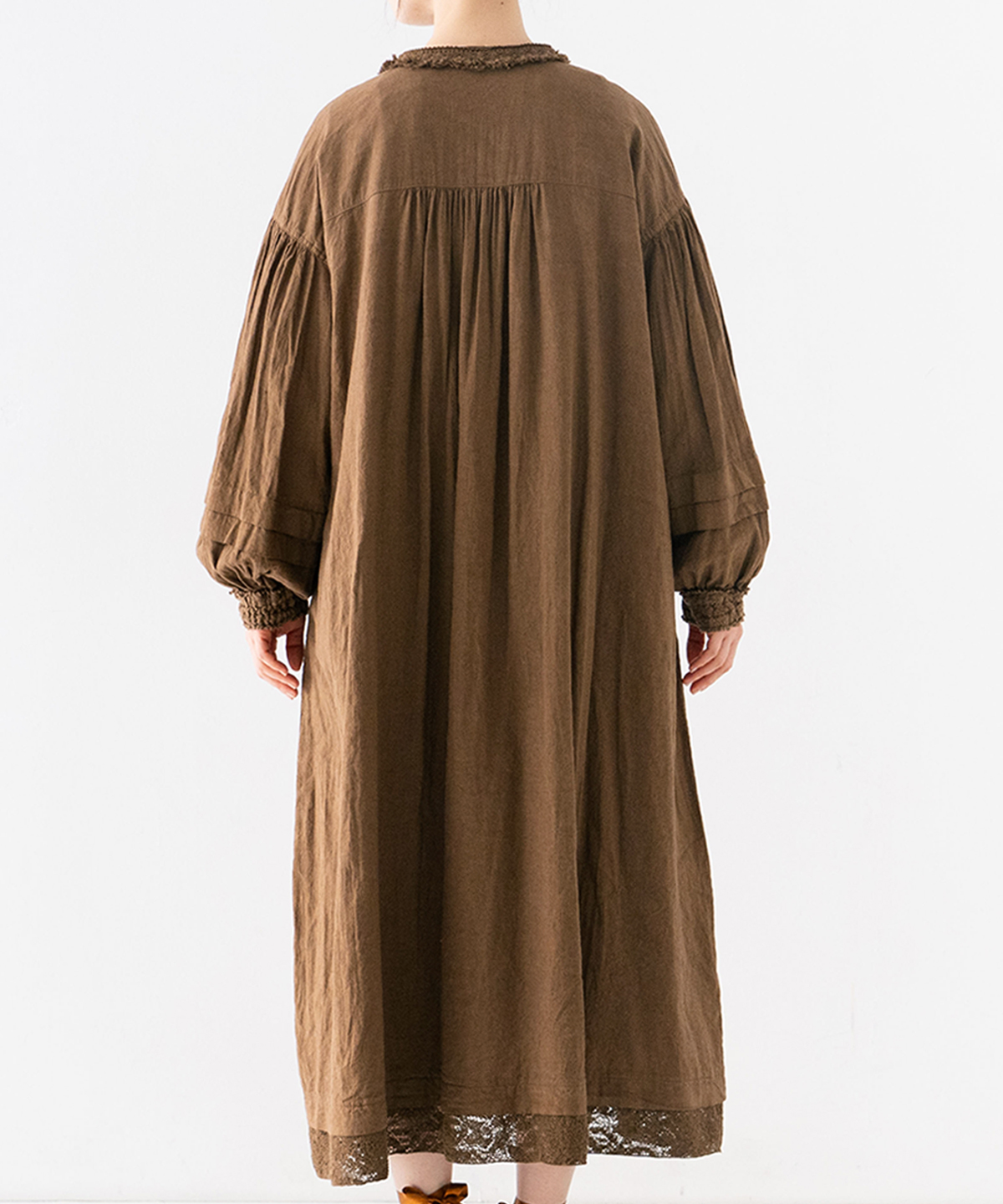 UpcycleLino] 近江晒しレースワンピース｜nest Robe / CONFECT ONLINE SHOP