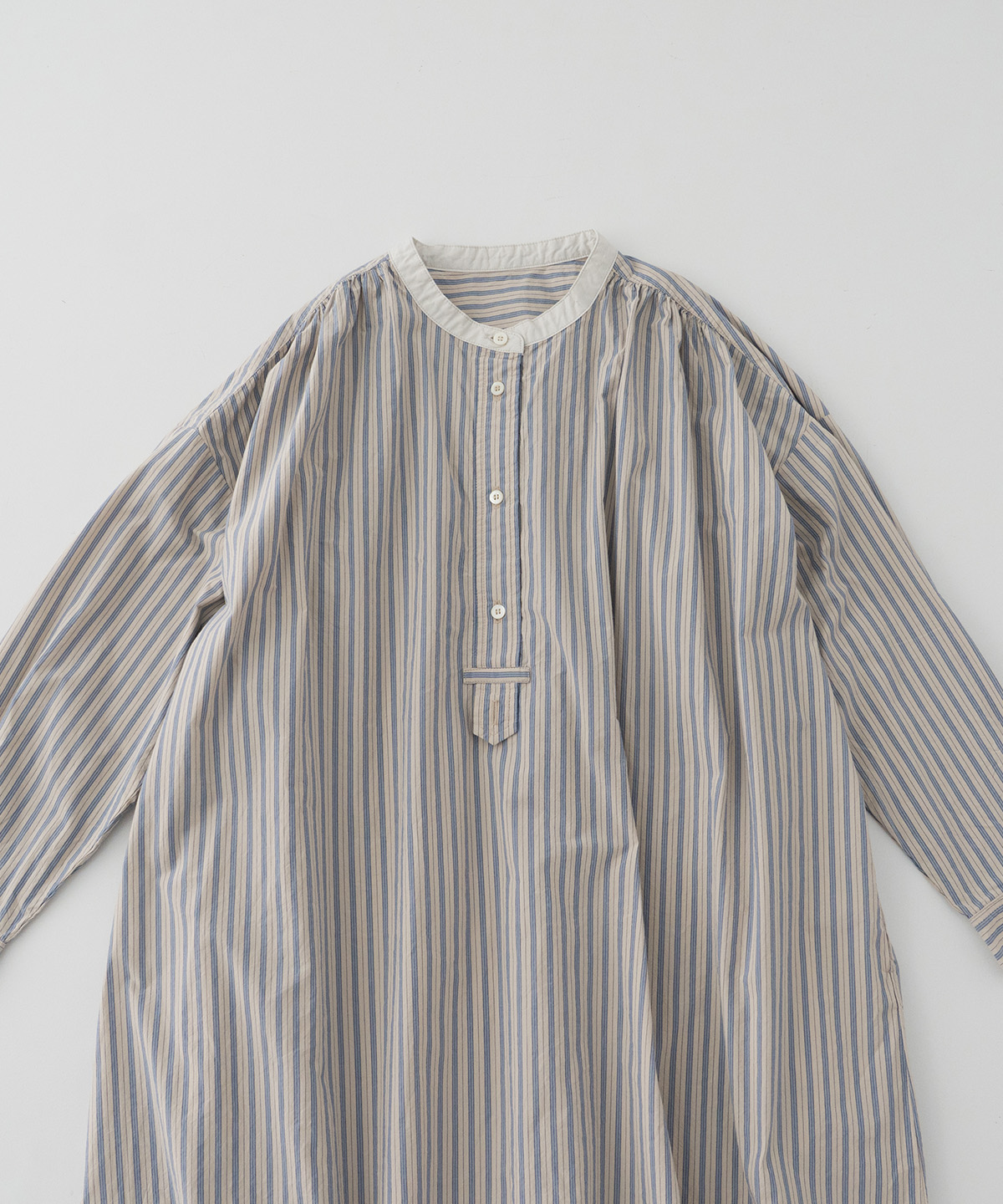 コットンストライププルオンワンピース｜nest Robe / CONFECT ONLINE SHOP