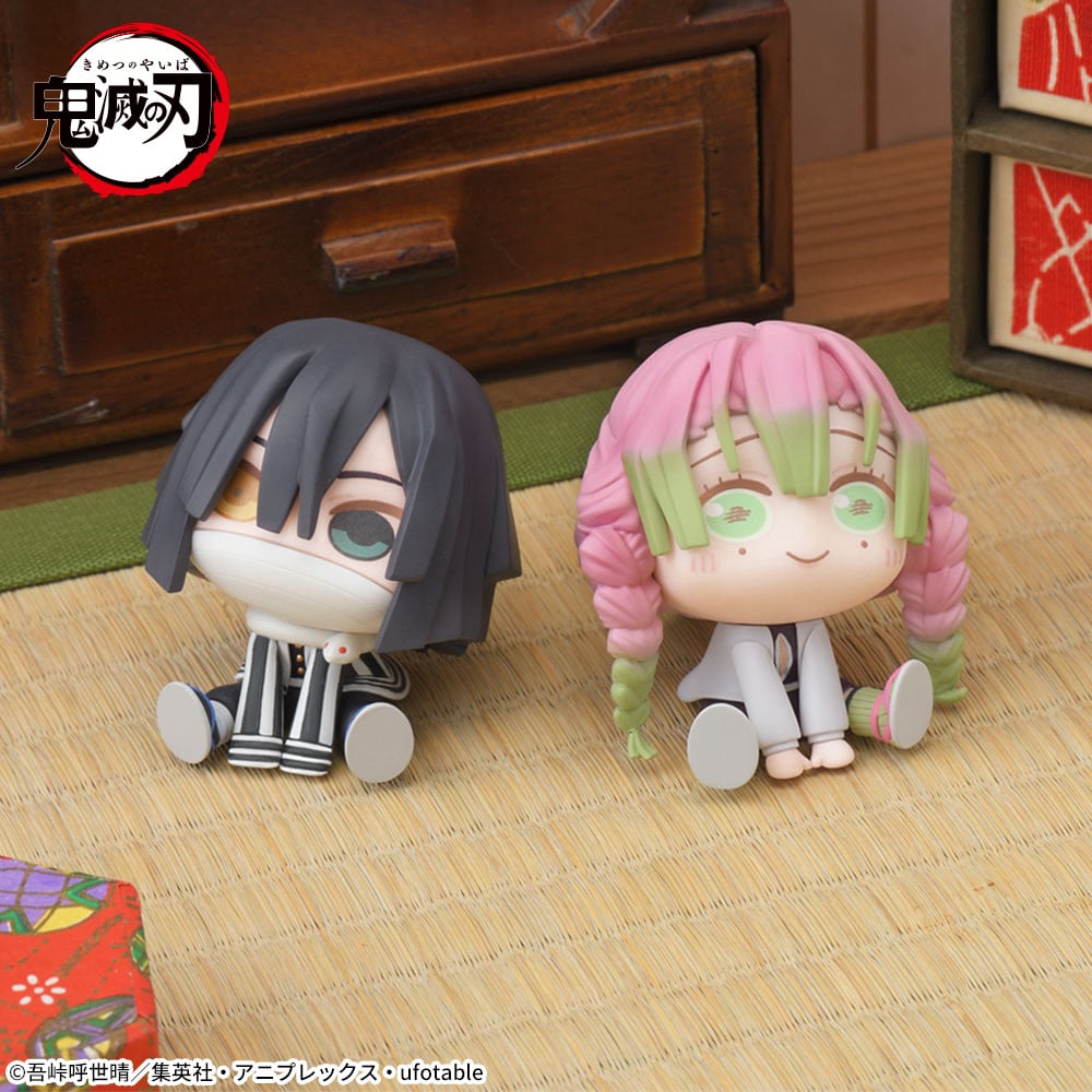 甘露寺蜜璃と伊黒小芭内の”きゅるみー”フィギュア！セガプライズ
