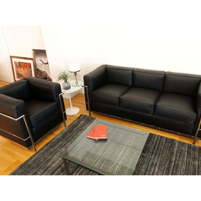 送料無料】 LC2 ソファ 1人掛け ル・コルビジェ リプロダクト 座面