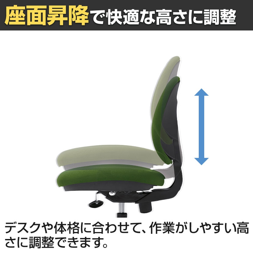 送料無料】 オカムラ RC-1 オフィスチェア 8RC11A 肘なし 布張り