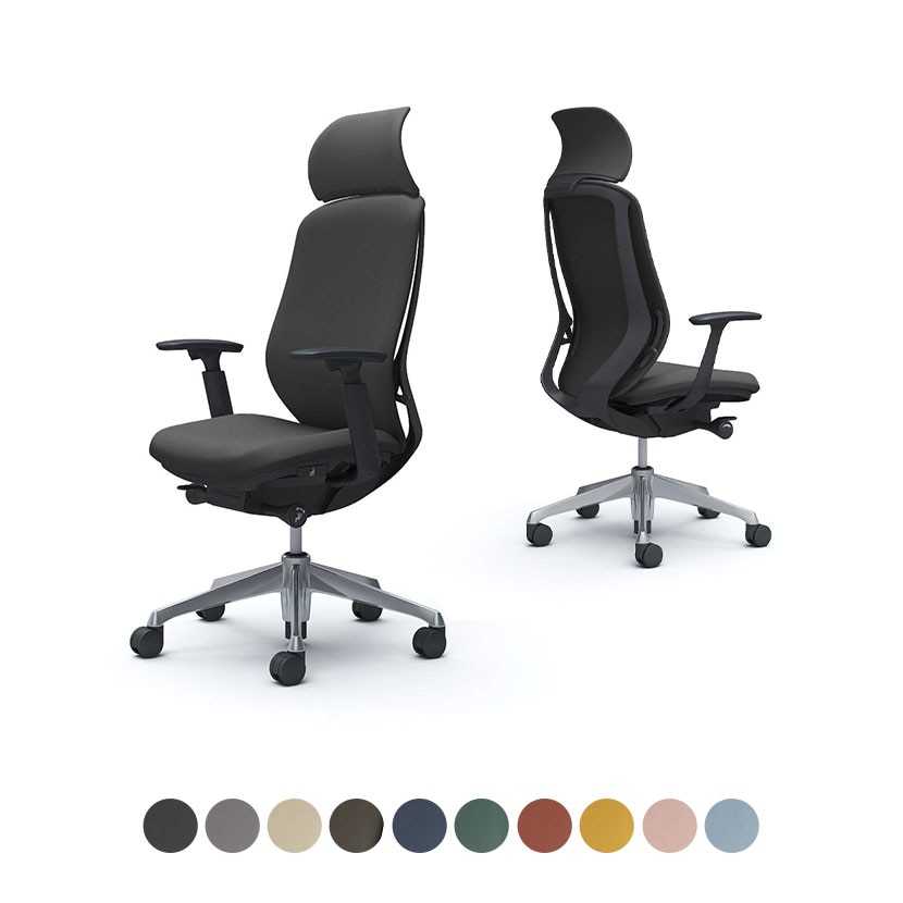 送料無料】 オカムラ シルフィー ヘッドレスト付き オフィスチェア