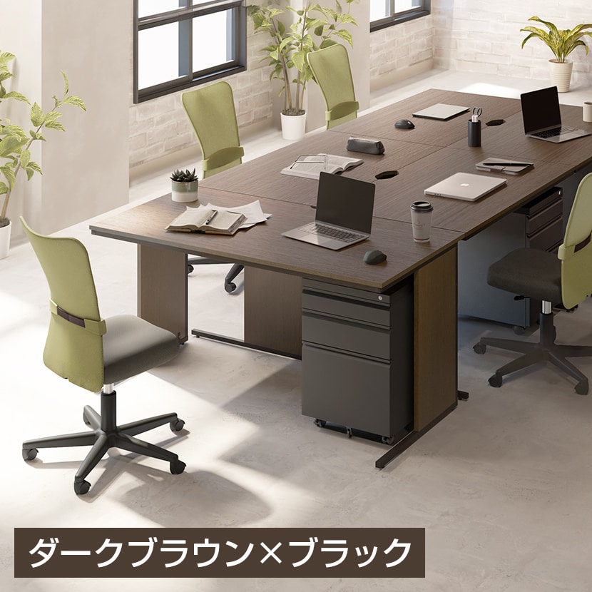 送料無料】 オフィスデスク ワークデスク 平机 幅1400×奥行700×高さ