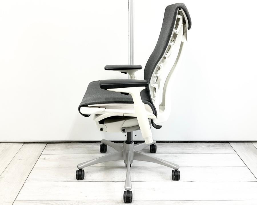 D エンボディチェア 最高級 ハーマンミラー ホワイト Embody
