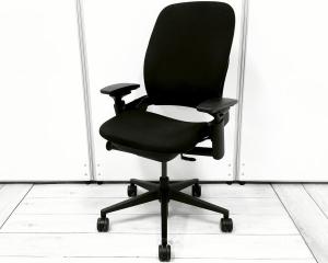 中古】リープV2 Steelcase/スチールケース 肘付ハイバックチェア