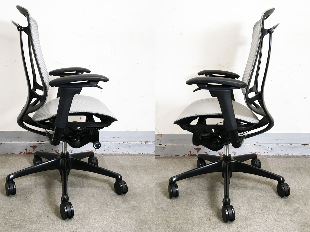 中古】コンテッサ セコンダ オカムラ/okamura 肘付ハイバックチェア