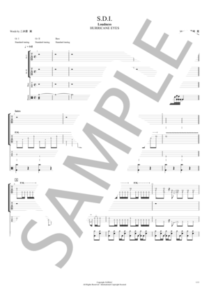 楽譜】赤い玉の伝説 / 聖飢魔Ⅱ (バンドスコア / 中級) - Piascore