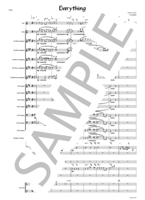 楽譜】Samba Temperado フルバンド.インスト / 大野 雄二 (ビッグ