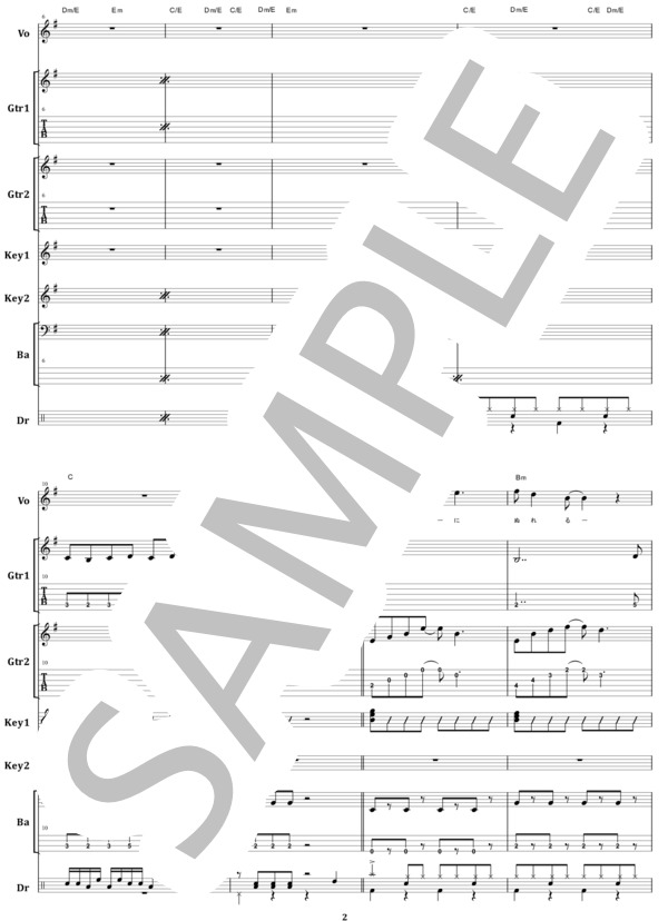 楽譜】メリーアン / ALFEE バンドスコア from68 / THE ALFEE (バンド