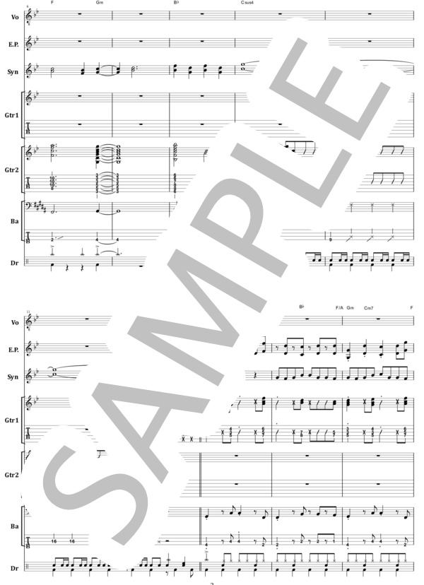 楽譜】サカナクション / 新宝島 バンド・スコア from68 / 山口 一郎