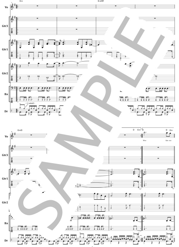 RUSH ／ ANTHOLOGY バンド・スコア RUSH ／ ANTHOLOGY バンド・スコア