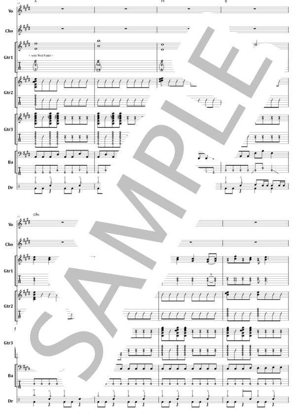 楽譜】LUNA SEA / STORM バンド・スコア 楽譜 / LUNA SEA (バンド