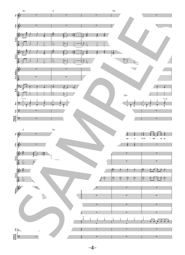 楽譜】Take What U Want / MAN WITH A MISSION バンドスコア / MAN