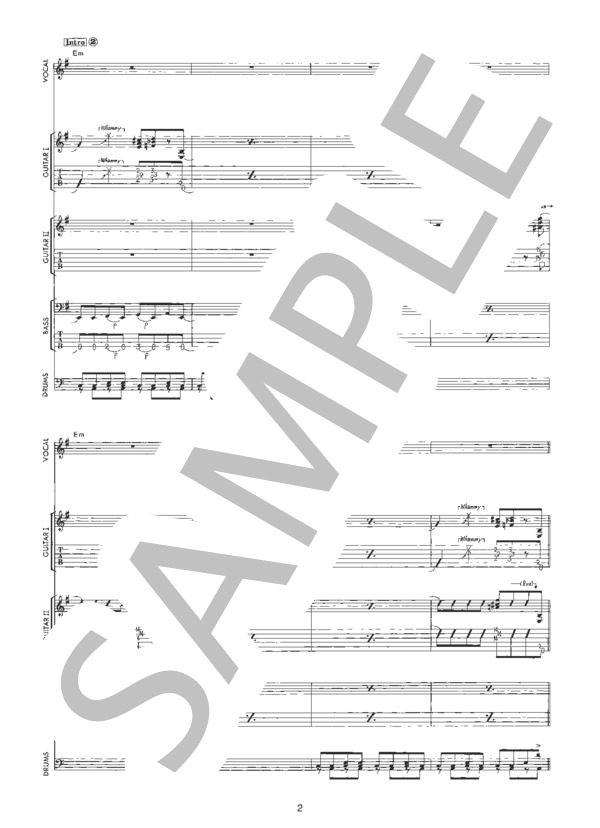 楽譜】CIVILIZE / LUNA SEA (バンドスコア / 中級) - Piascore 楽譜ストア