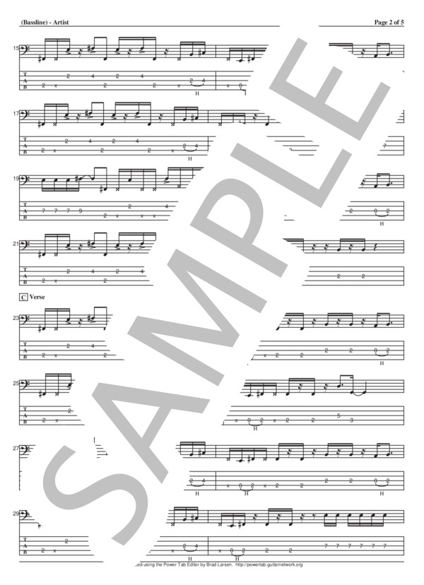 楽譜】Bad moon / T-SQUARE (エレキベース / 中〜上級) - Piascore