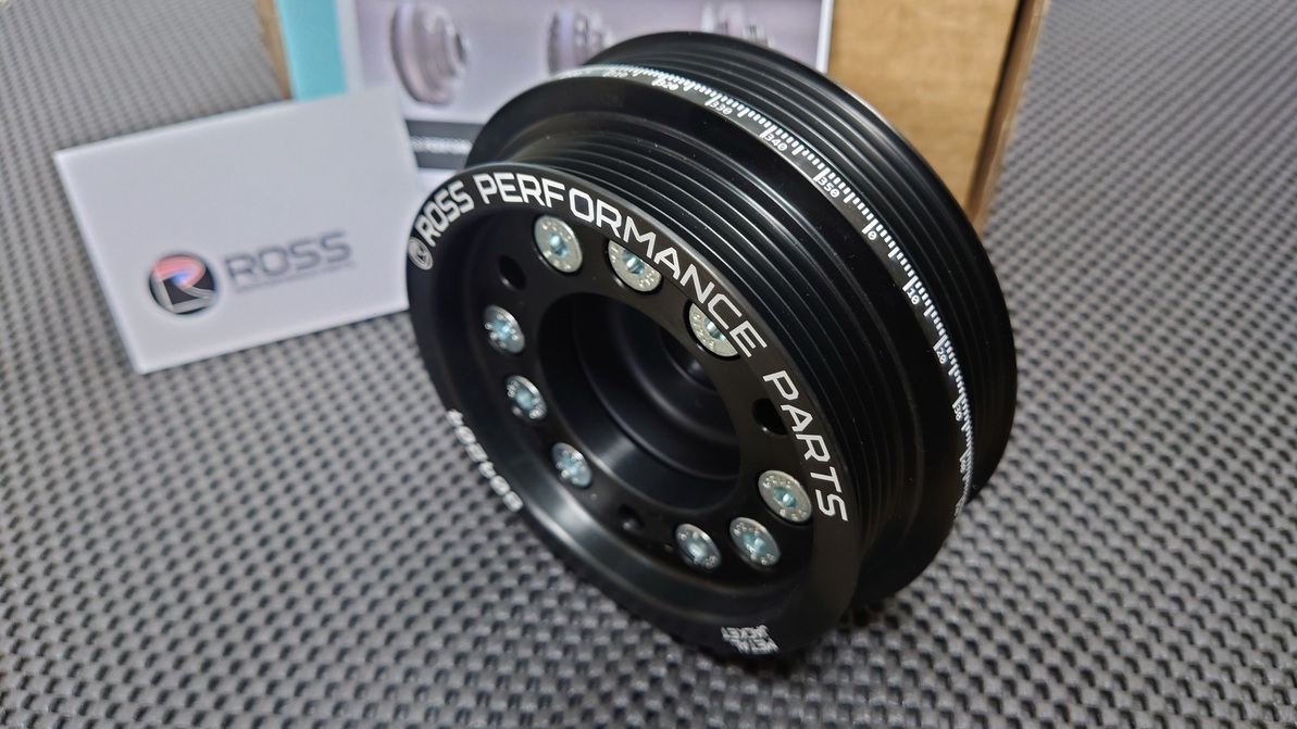 AE86・4AGクランクプーリー（ロスパフォーマンス・ハーモニック