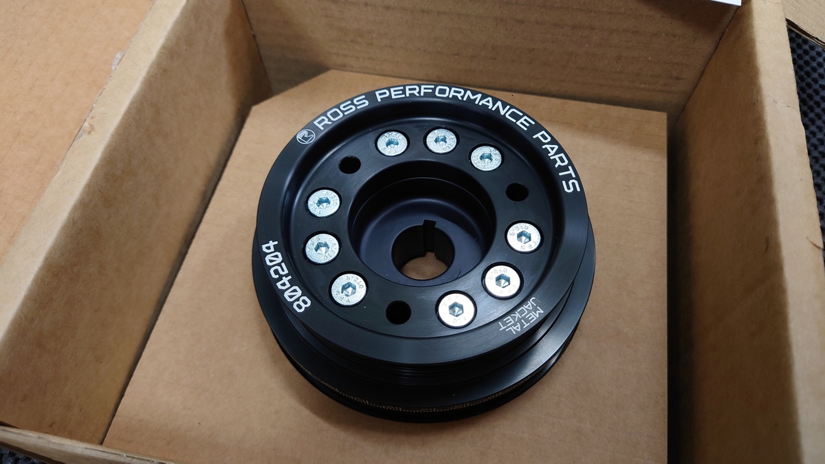 AE86・4AGクランクプーリー（ロスパフォーマンス・ハーモニック