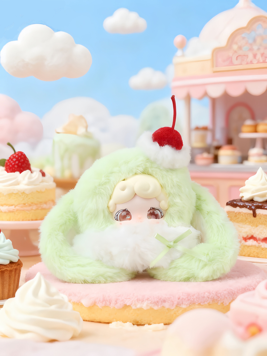 BOX購入】Lucky Deer Nai おやすみうさぎ ふわもこアイス | PLUM