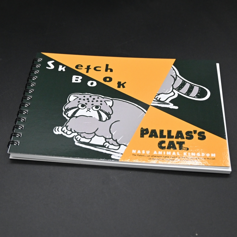 スケッチ B6スケッチブック マヌルネコ&ジャガー【Original】174×122mm