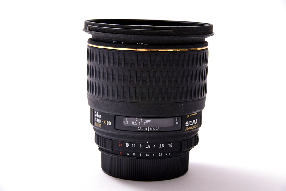 SIGMA (シグマ) 24mm F1.8 EX DG ASPHERICAL MACRO (ニコンF用