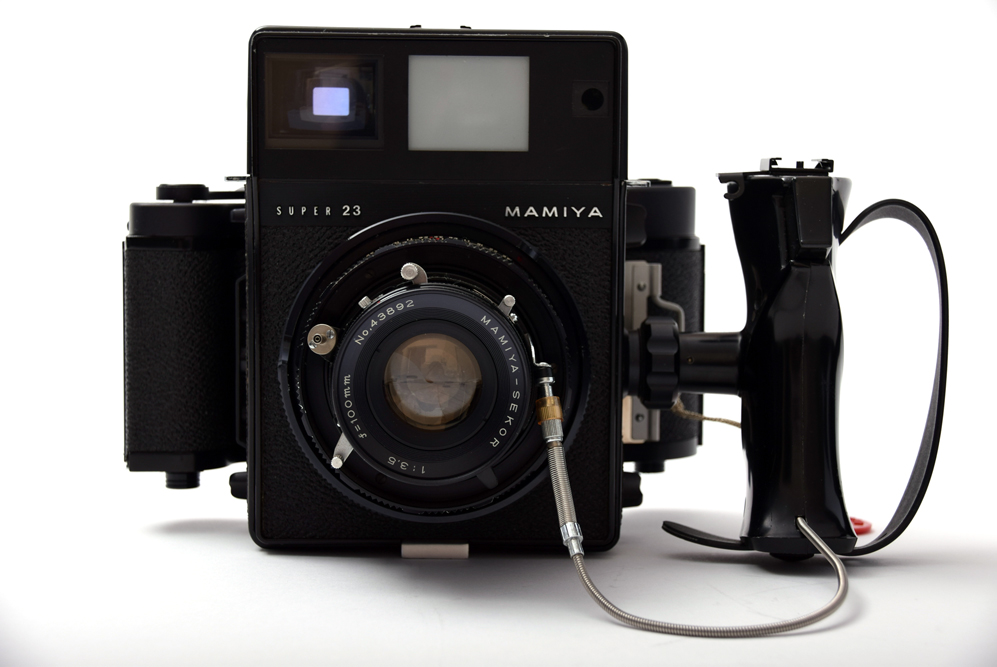 MAMIYA マミヤプレス スーパー23ブラック + SEKOR 100mmF3.5