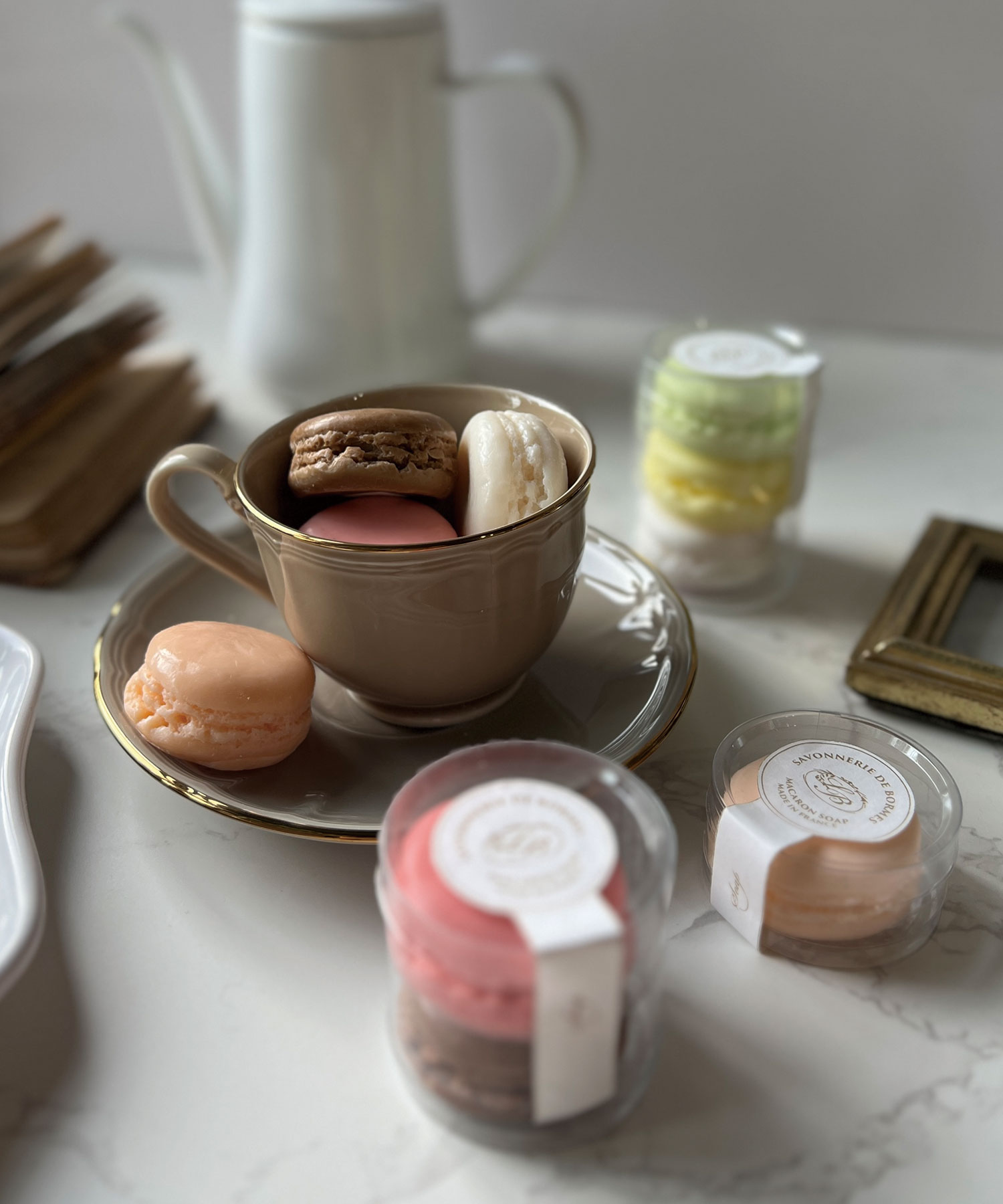 楽天市場】せっけん 石鹸 石けん マカロン スウィーツ お菓子 リアル