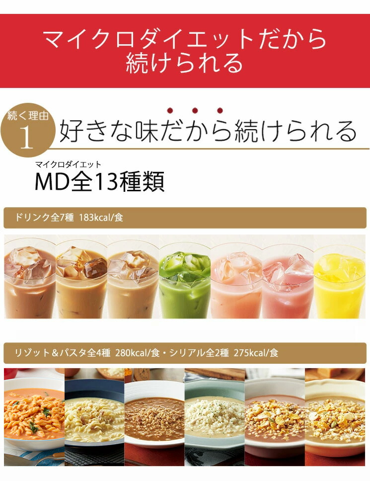 楽天市場】マイクロダイエット7食 1箱コース（セルフチョイス