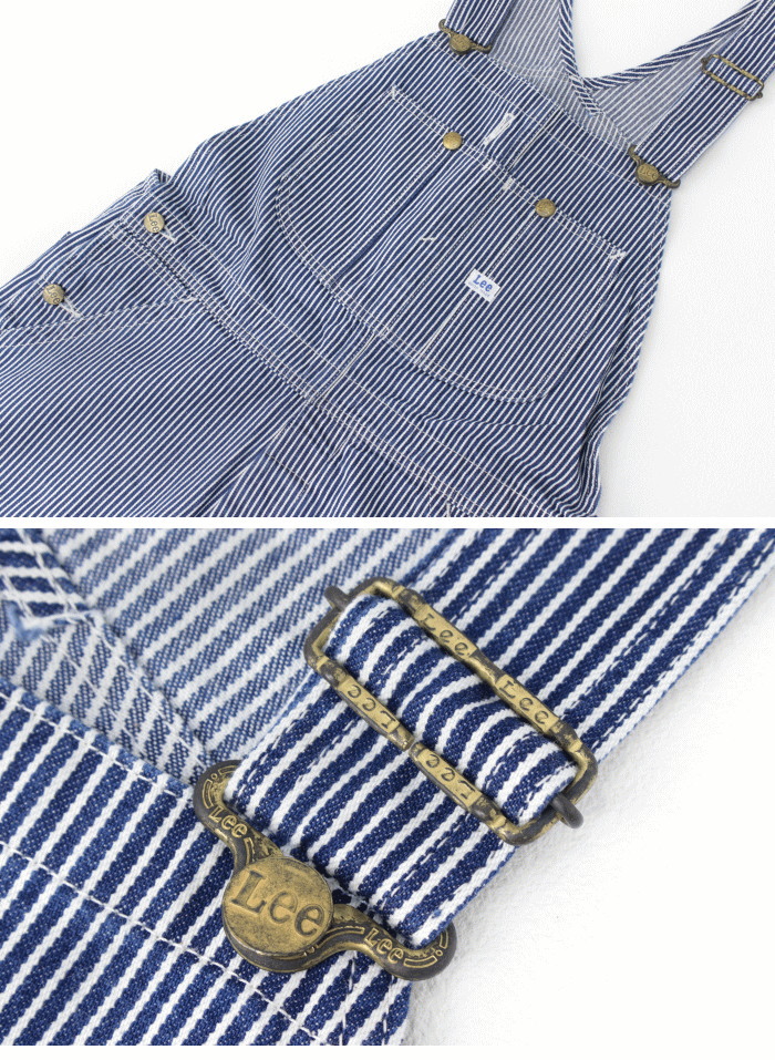 楽天市場】リー Lee ヒッコリーストライプ オーバーオールパンツ