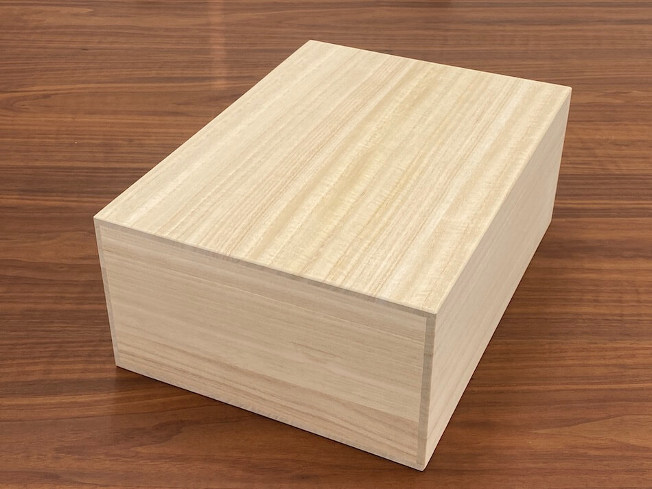 増田桐箱店 桐箱 A4HIGHサイズ W33.3cm×D24.3cm×H13.2cm 長方形 木箱