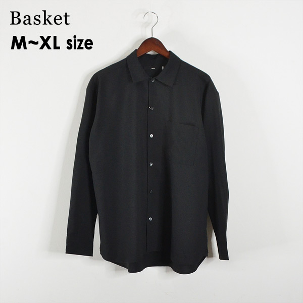 30%OFF】バスケット クリックライトレギュラーシャツ メンズ 長袖