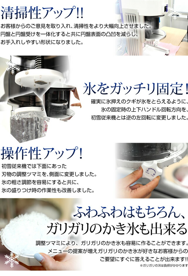 楽天市場】[ 働く現場に、冷たい味方！かき氷で熱中症予防] 業務用