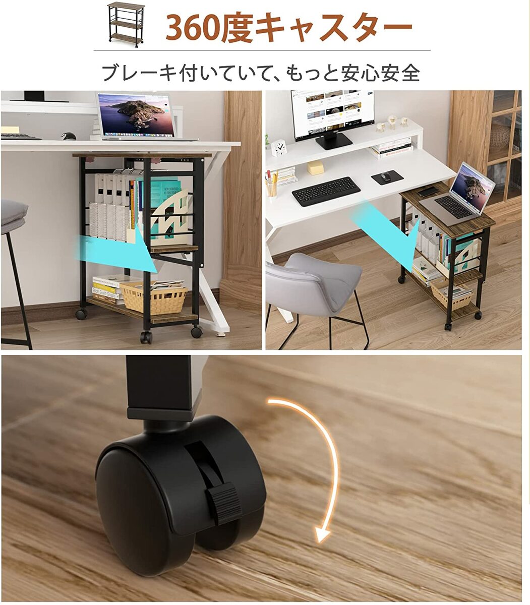 楽天市場】【200円OFFクーポン付】収納ラック 折りたたみ式 幅60 3段