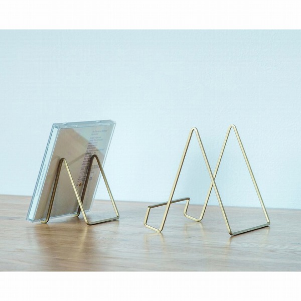 楽天市場】ディスプレイスタンド L アンティークゴールド 雑誌