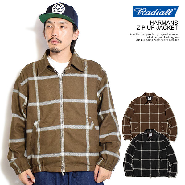 40％OFF SALE セール RADIALL ラディアル HARMANS - ZIP UP JACKET