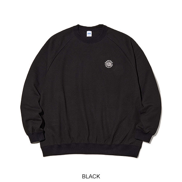 RADIALL ラディアル RHODES - CREW NECK SWEATSHIRT L/S