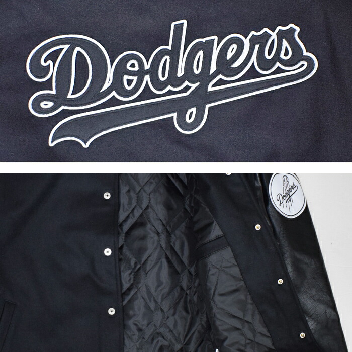 Fanatics ファナティクス ジャケット MLB DODGERS PU MELTON STUDIAM