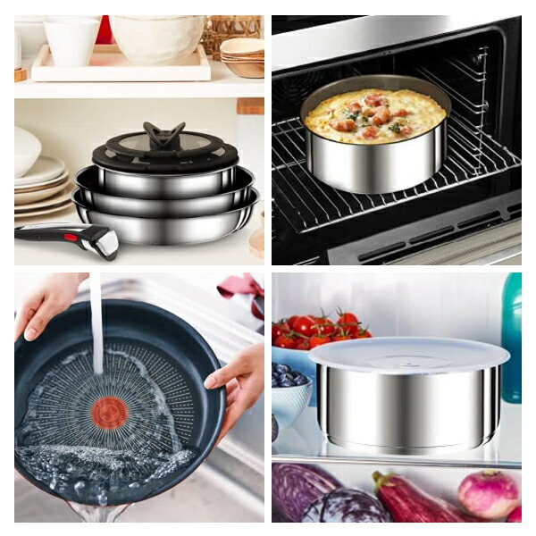 楽天市場】ティファール ステンレス IH対応 セット T-fal インジニオ