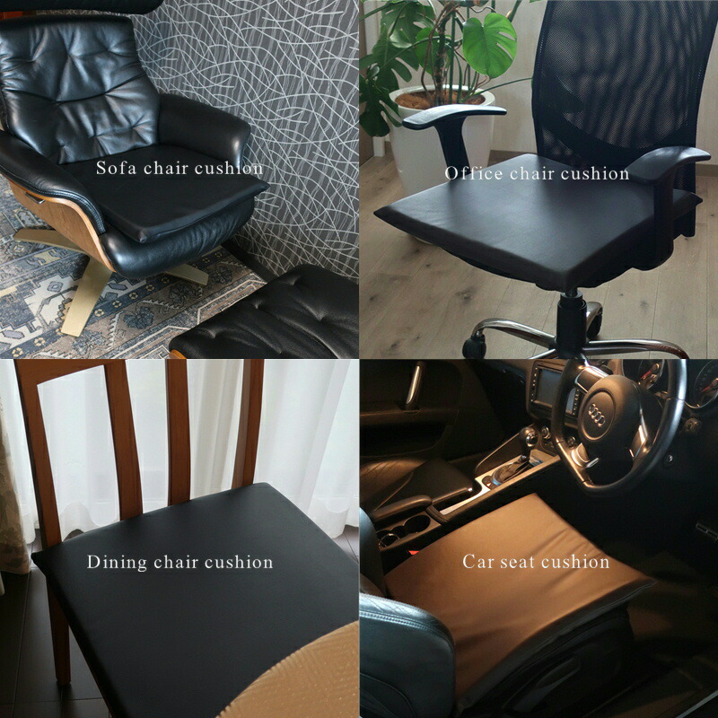 楽天市場】レザークッション 45cm×45cm / 50cm×50cm 厚さ4cm（5枚以上