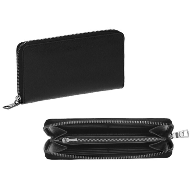 コーチ 長財布 レディース ブランド COACH レザー 58107 BLK 1