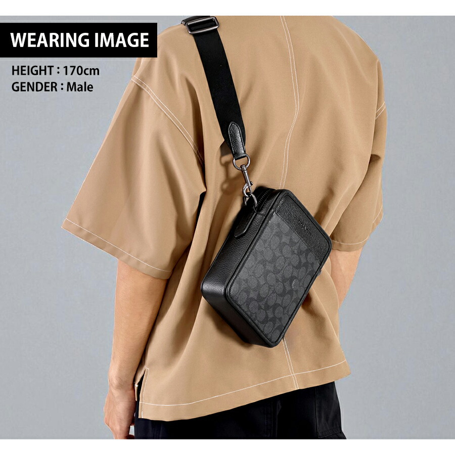 コーチ ショルダーバッグ メンズ ブランド COACH シグネチャー CW388